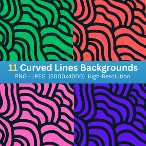 Curved Lines Background