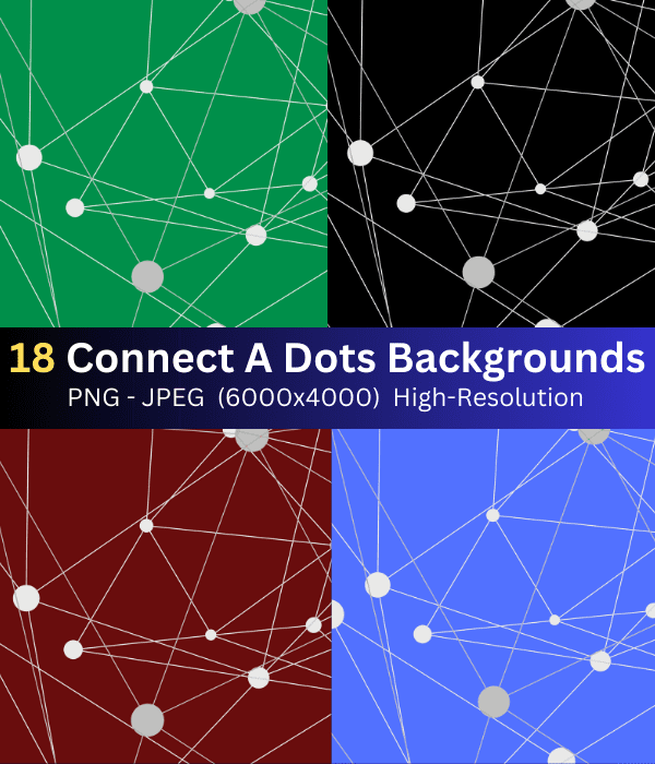18 Connect A Dots Backgrounds