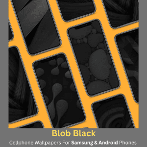 Blob Black Cellphone Wallpapers
