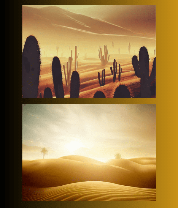 Desert 4 Panel