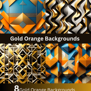 Gold Orange Backgrounds