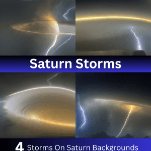 Saturn Storms Background Images