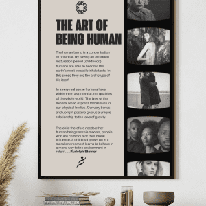 The Art of Being Human mockup