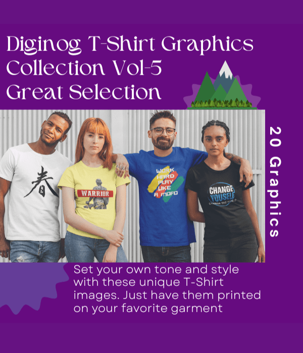 Diginog T-shirt images