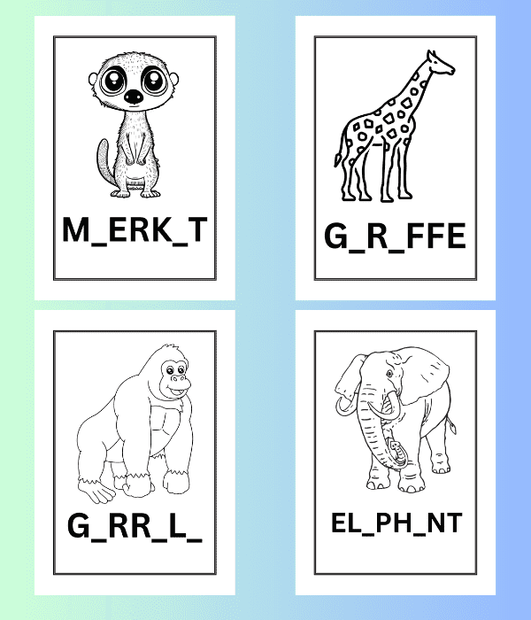 Animals Panel 1